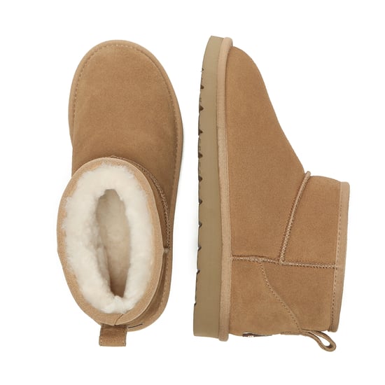 EVER AU Women Finch Ultra Mini Classic Boots - Chestnut