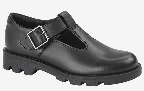 Roamers Grace MEMORY FOAM School Shoes Junior