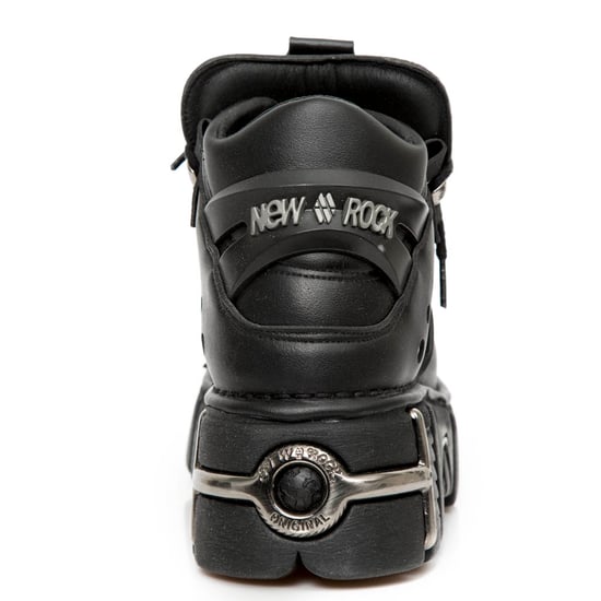 New Rock Unisex Vegan Leather Gothic Boots- M-106-VS1