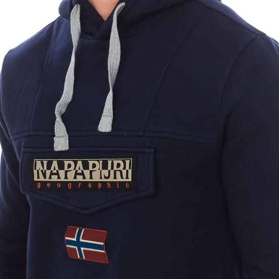 Burgee Wint 2 sweatshirt met verstelbare capuchon NP0A4GJD heren - Image 2