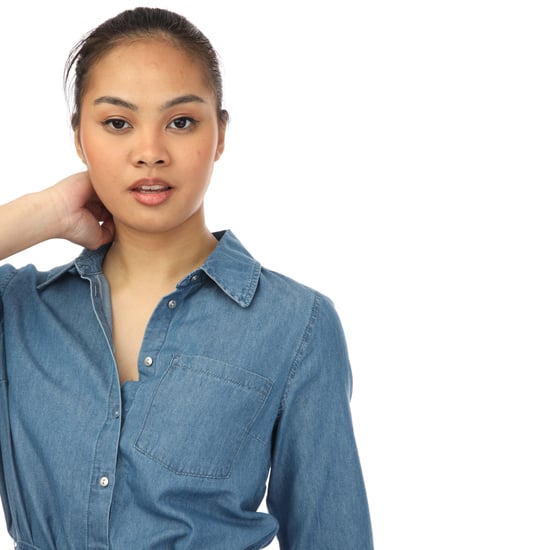 Women's Only Bea Shirt Dress in Denim