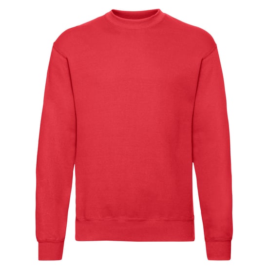 Fruit Of The Loom Heren Klassieke Drop Schouder Sweatshirt (Rood) - Image 1