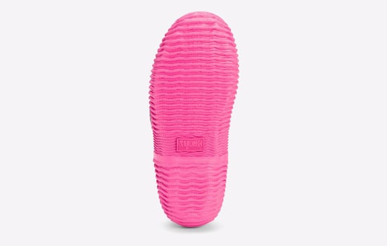 Muck Boots Hale Rubberen Zwarte/Roze Regenlaarzen - Image 5