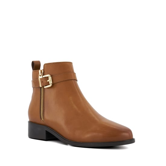 Dune Ladies Wf Pepi - Wf Pepi - Wide Fit Heeled Ankle Boots - Image 1
