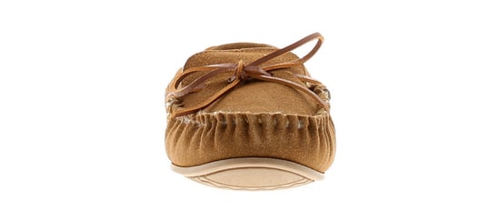 Hush puppies allie leren dames dames pantoffels tan - Image 3