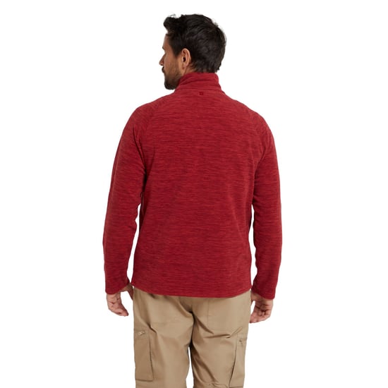 Mountain Warehouse Dames/Dames Snowdon II Fleece Top (Donkerrood) - Image 2