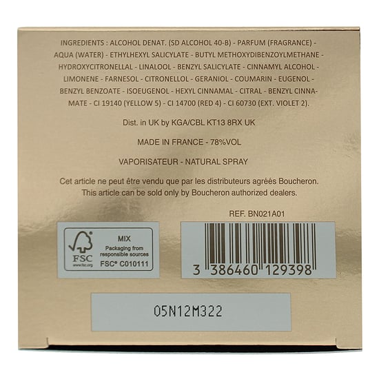 Boucheron Quatre Iconic Eau de Parfum 100ml