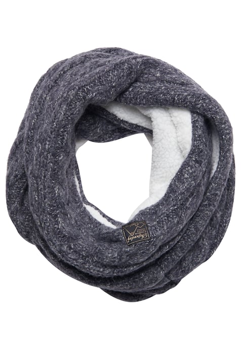 Superdry Tweed Cable Snood