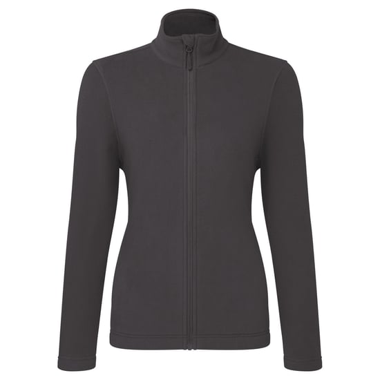 Premier Dames/Dames Recyclight Full Zip Fleecejack (Donkergrijs) - Image 1