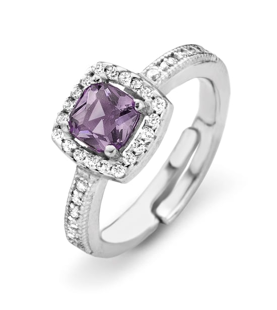 Orphelia Dames 925 Sterling Zilveren Ring - Zilver ZR-7199/LA - Image 1