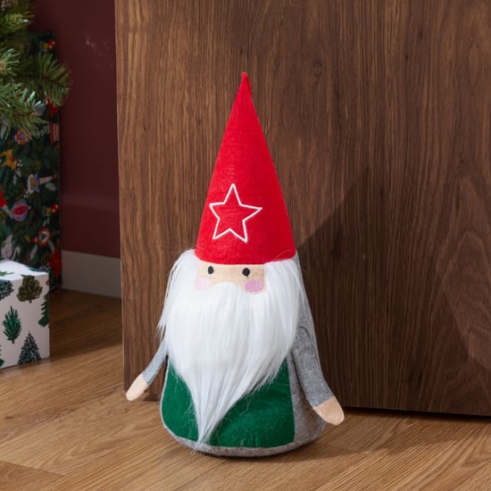 furn. Scandi Kerstman Feestelijke Deurstopper - Image 5