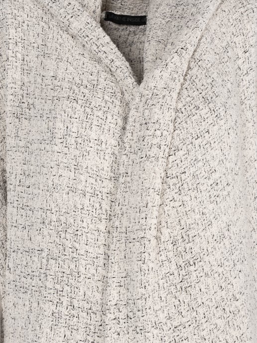La Haine Inside Us Cardigan Asymmetric Woman's White