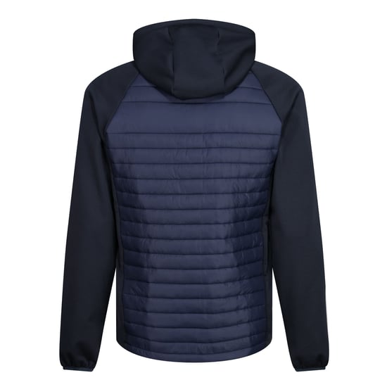 Regatta Heren Navigate Quilted Hybride Jas (Marine/Seal Grijs) - Image 2
