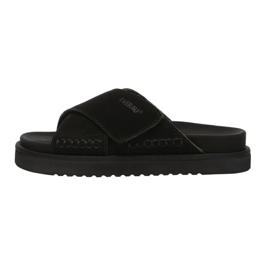 EVER AU Dames Leren Sandalen - Rose - Image 1