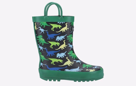 Cotswold Sprinkle Rubber Dinosaur Wellington Laarzen - Image 1