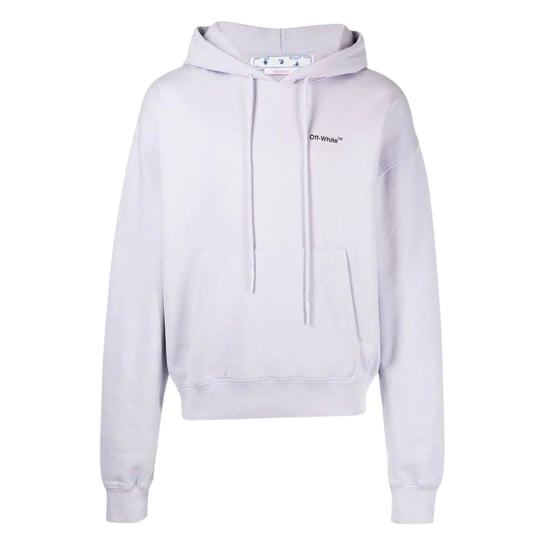 Off-White Caravaggio Arrow Over Dusty Lilac Purple Hoodie