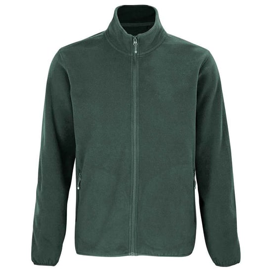 SOLS Heren Factor Gerecycleerd Fleece Jas (Bosgroen) - Image 1