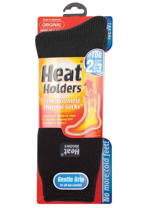 Heat Holders - Originele thermo herensokken - Zwart - Image 2