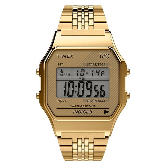 Timex T80 Unisex Horloge Goudkleurig TW2R79200 - Image 1