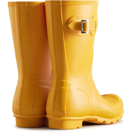Hunter Original Short Wellington Boots Rubberen Damesgele Regenlaarzen - Image 2
