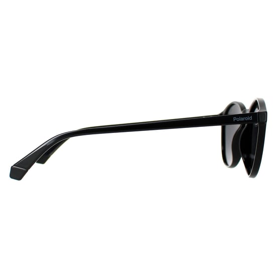 Polaroid Round Mens Black Grey Polarized PLD 4153/S