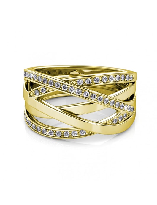 Kriskras Ring - Oostenrijks Kristal - Image 3