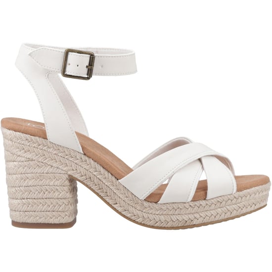 TOMS Majorca Strappy Leer Vrouwen Licht Zand Sandalen - Image 5