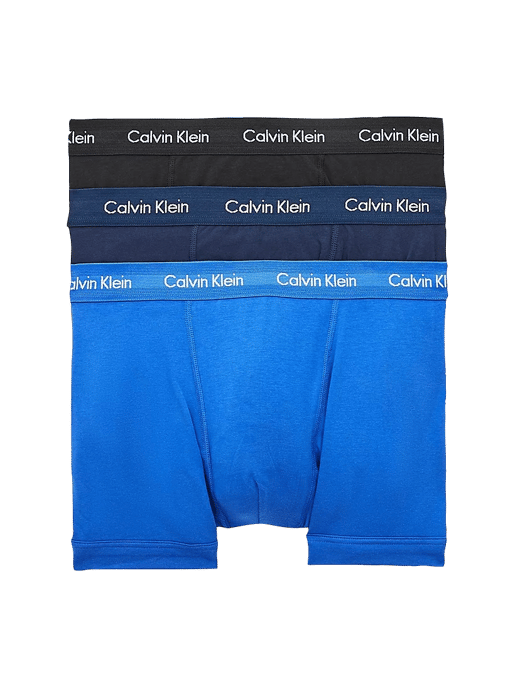 Calvin Klein Heren Katoenen 3-Pack Boxershorts - Image 1