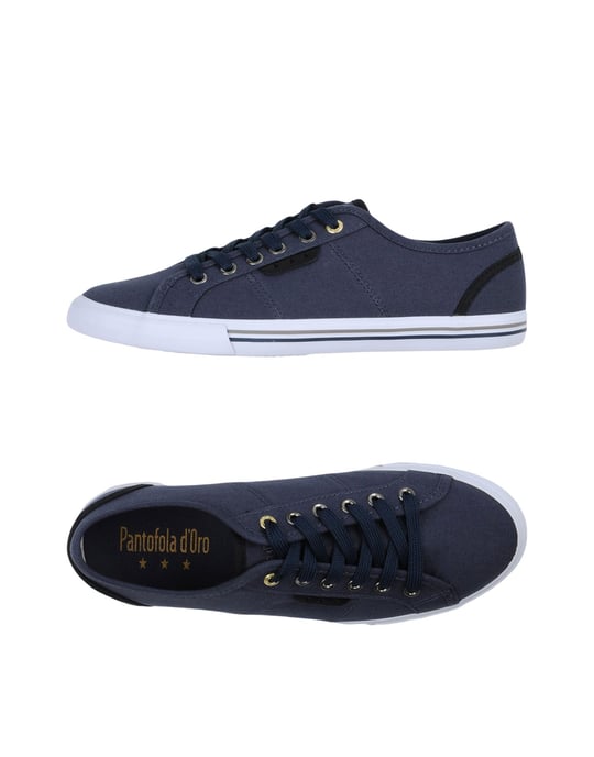 FOOTWEAR Pantofola D'Oro Dark blue Man Cotton