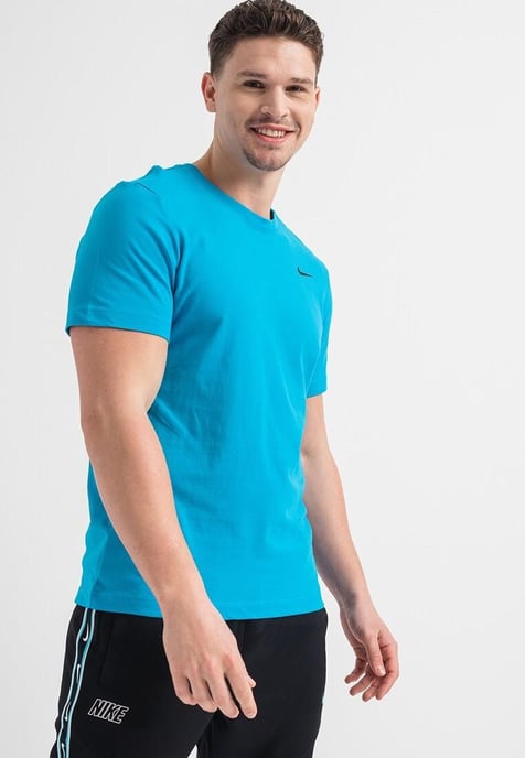 Nike Dri-FIT T-shirt in blauw - Image 3