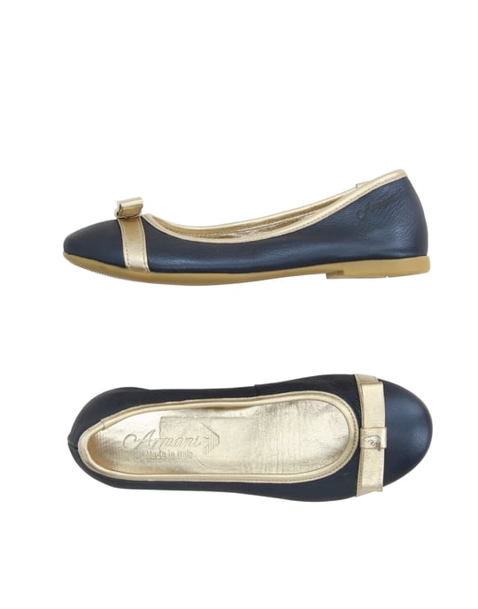 FOOTWEAR Armani Junior Dark blue Girl Leather