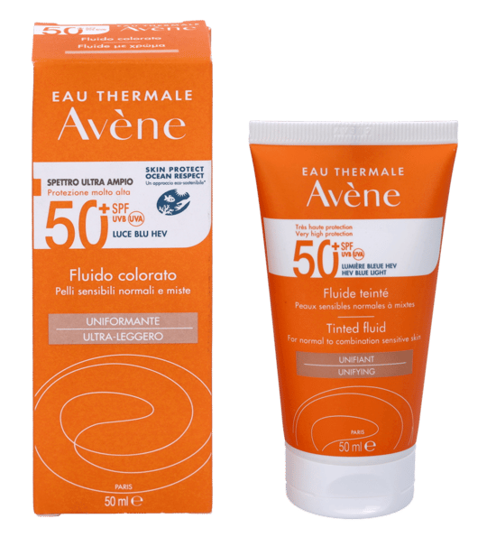 Avene High Protection Colour Fluid SPF50+50 ml. - Image 1