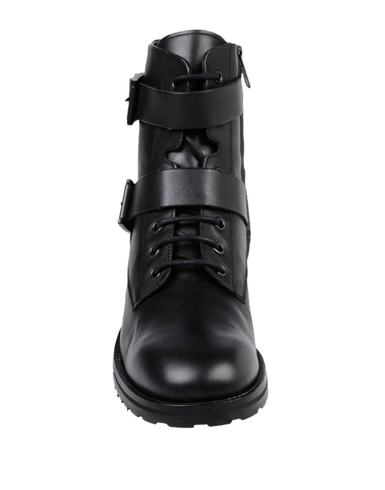 Lemare Black Leather Boots