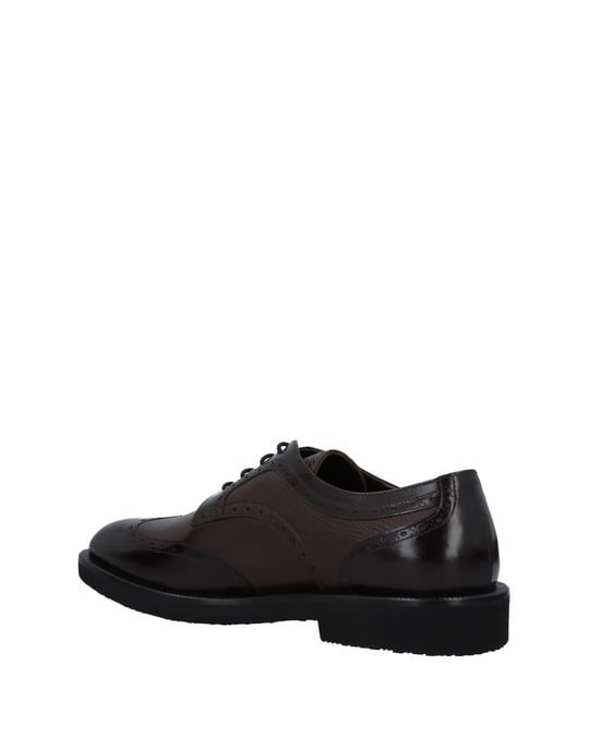 Bruno Magli Dark Brown Buck Leather Shoes
