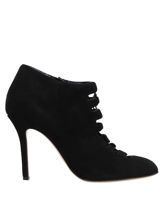 Emporio Armani Woman Shoe boots Black Kid skin