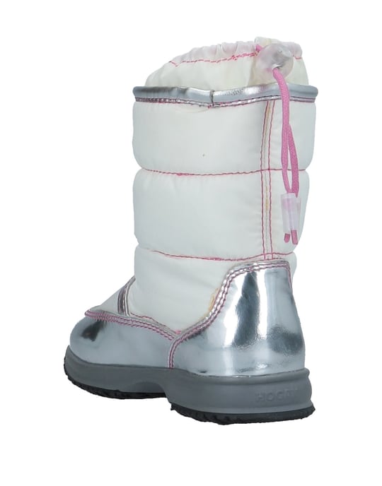 Hogan White Girls Leather Shoes