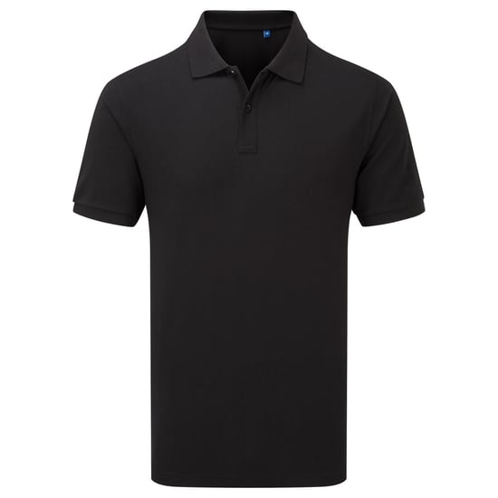 Premier Unisex Volwassen HeiQ Viroblock Poloshirt (Zwart) - Image 1