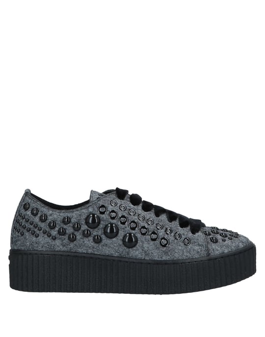 Pinko Grey Studded Sneakers