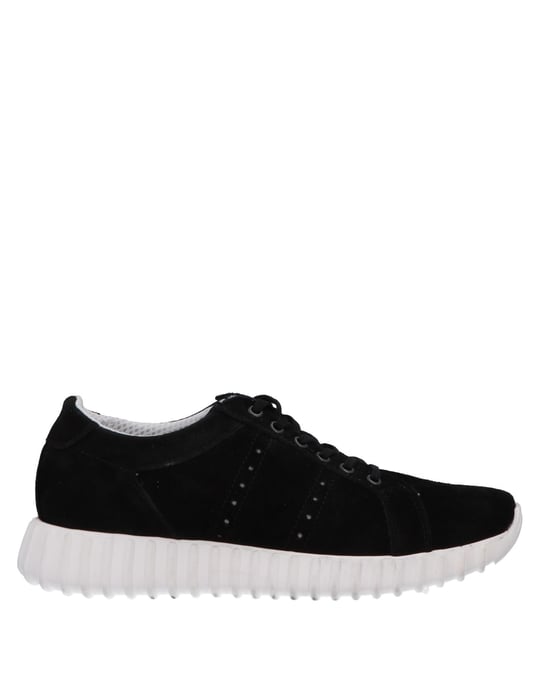 Roberto Della Croce Man Low-Top Sneakers Black Leather