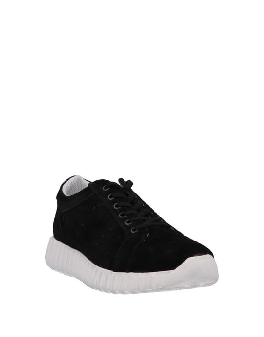 Roberto Della Croce Man Low-Top Sneakers Black Leather