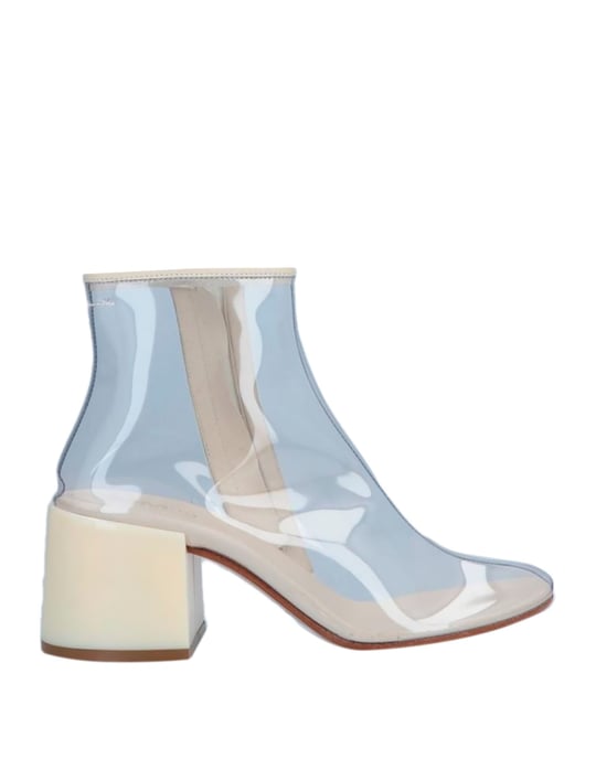 MM6 Maison Margiela Transparent Ankle Boots