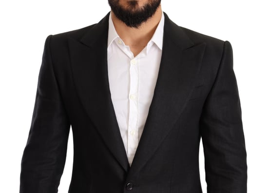 Linnen Slim Fit Jas Blazer - Image 4