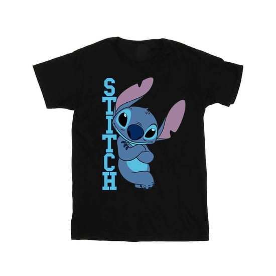 Disney Jongens Lilo en Stitch Posing T-shirt (Zwart) - Image 1