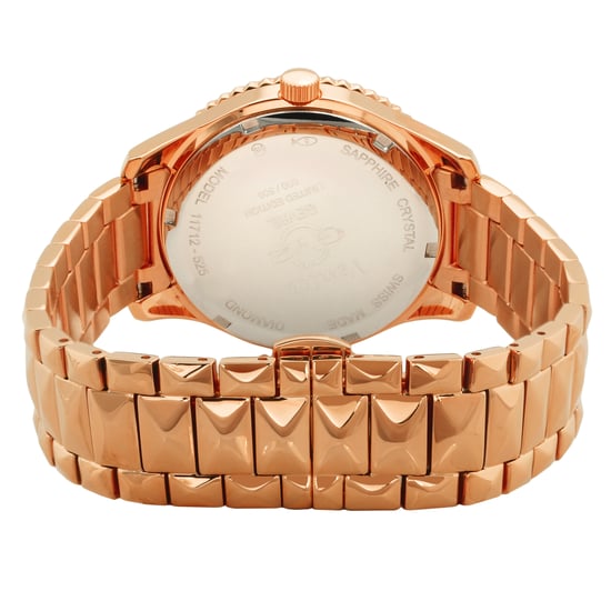 GV2 Venice Women's Mother of Pearl Dial IP Rose Gold Stainless Steel Watch - Image 3