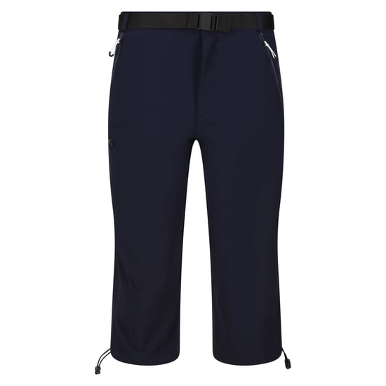 Regatta Mens Xert Stretch III Stretch Active Capri Shorts (Navy)