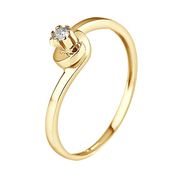 DIADEMA - Ring - Diamonds - Yellow Gold