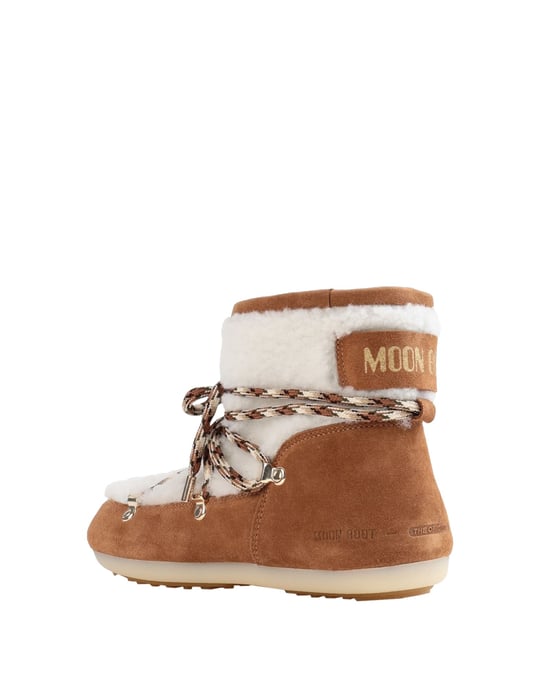 Moon Boot Women's Ankle Boots Camel Sheepskin