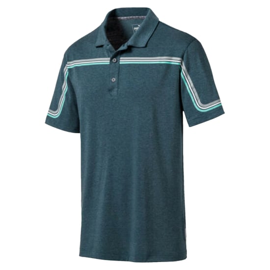 Puma DryCell Performance Fit Looping Polo Shirt Short Sleeve Mens Top 595111 06