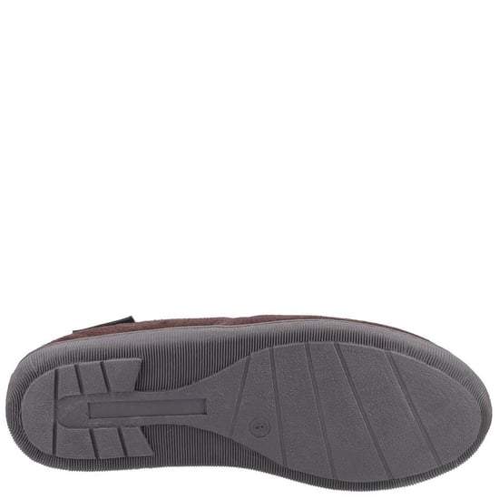 Hush Puppies Heren Arnold Slip On Leather Slipper (Bruin) - Image 5