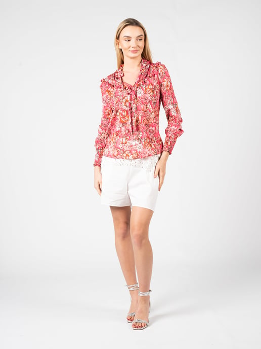 Pinko blouse Medium 2 Vrouw roze - Image 5